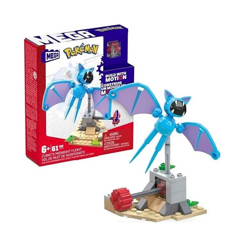 Jeu de Construction - Mega Construx - Nosferapti - Pokemon