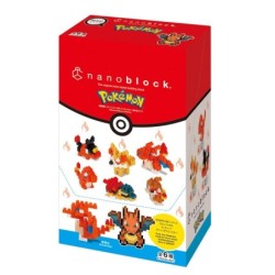 Nanoblock - Feu Set - Pokemon
