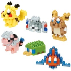 Nanoblock - Électrique Set - Pokemon