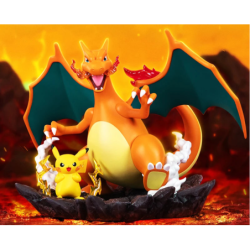 Pikachu  Dracaufeu - Pokemon - Prime Figure