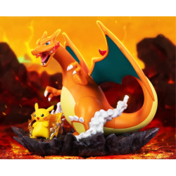 Pikachu  Dracaufeu - Pokemon - Prime Figure
