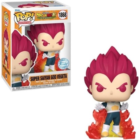 Super Saiyan God Vegeta - Dragon Ball Super (1868) - POP Animation - Special Edition