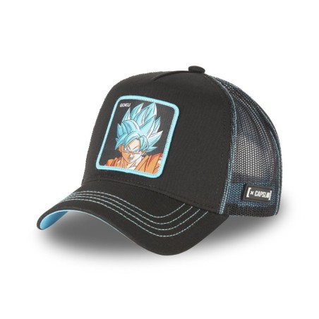 Casquette Trucker - Goku SSJ God SSJ (Noir) - Dragon Ball Super