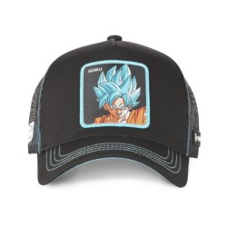 Casquette Trucker - Goku SSJ God SSJ (Noir) - Dragon Ball Super