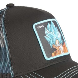 Casquette Trucker - Goku SSJ God SSJ (Noir) - Dragon Ball Super