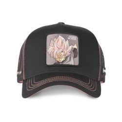 Casquette Trucker - Goku Black SSJ Rosé (Noir) - Dragon Ball Super
