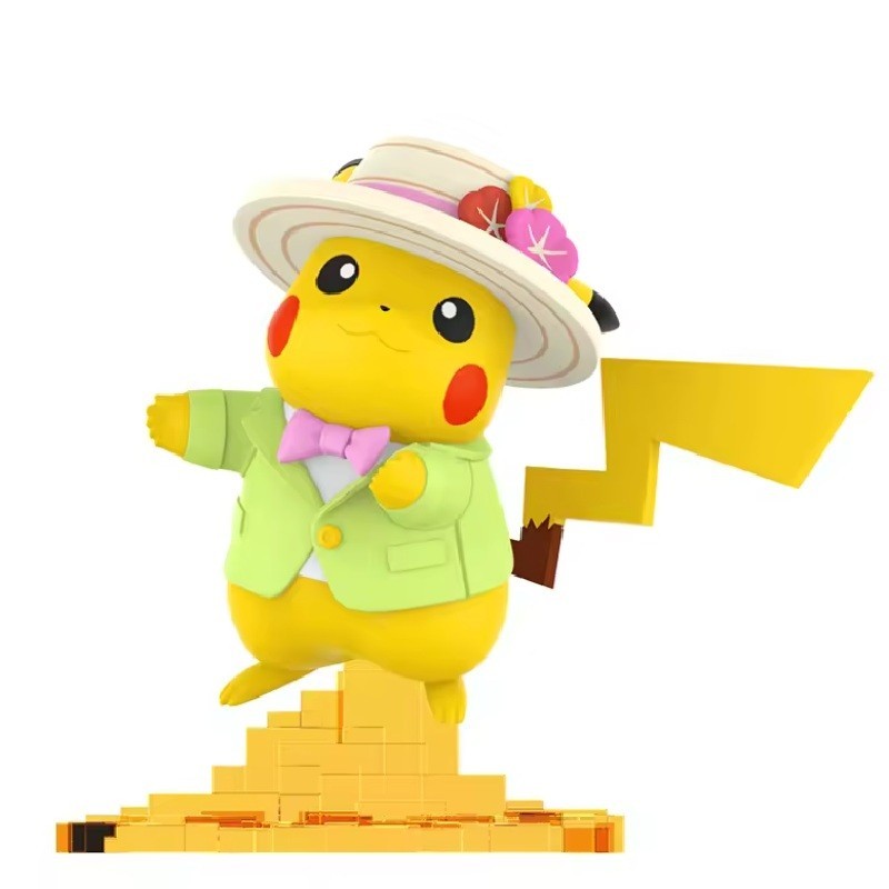 Pikachu Holo-costume Élégant - Pokemon - Prime Figure Mini