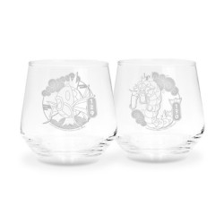 Pack de 2 Verres - Magicarpe  Léviator - Pokemon