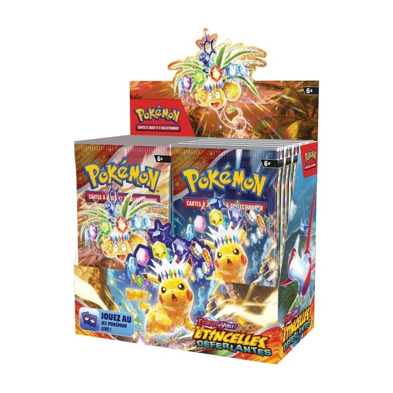 Display Pokémon Étincelles Déferlantes - EV08