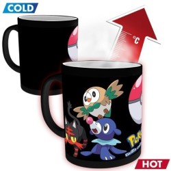 Mug. - Thermo Réactif - Pokemon - Starters 7ème Gen