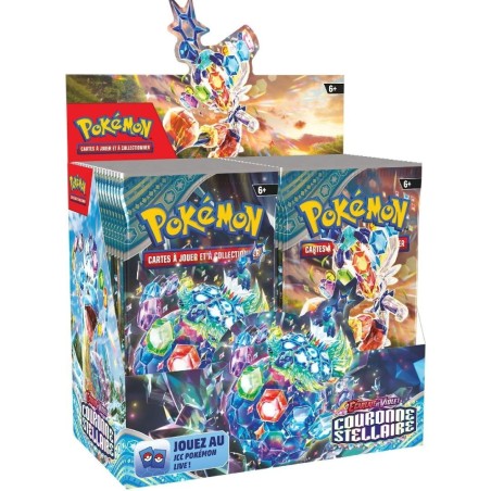 Display Pokémon Couronne Stellaire - EV07