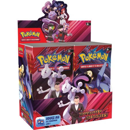 Display Pokémon Rivalités Destinées - EV10
