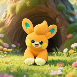 Pohm (Flocké) - Pokemon - Q-version