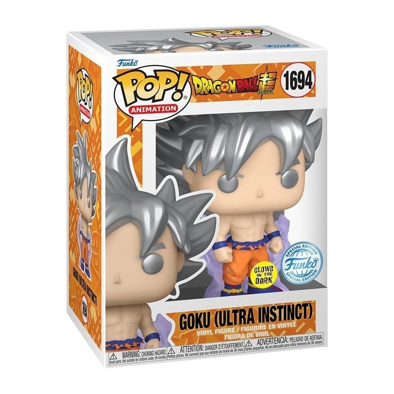 Son Goku Ultra Instinct - Dragon Ball Super (1694) - POP Animation - Special Glow