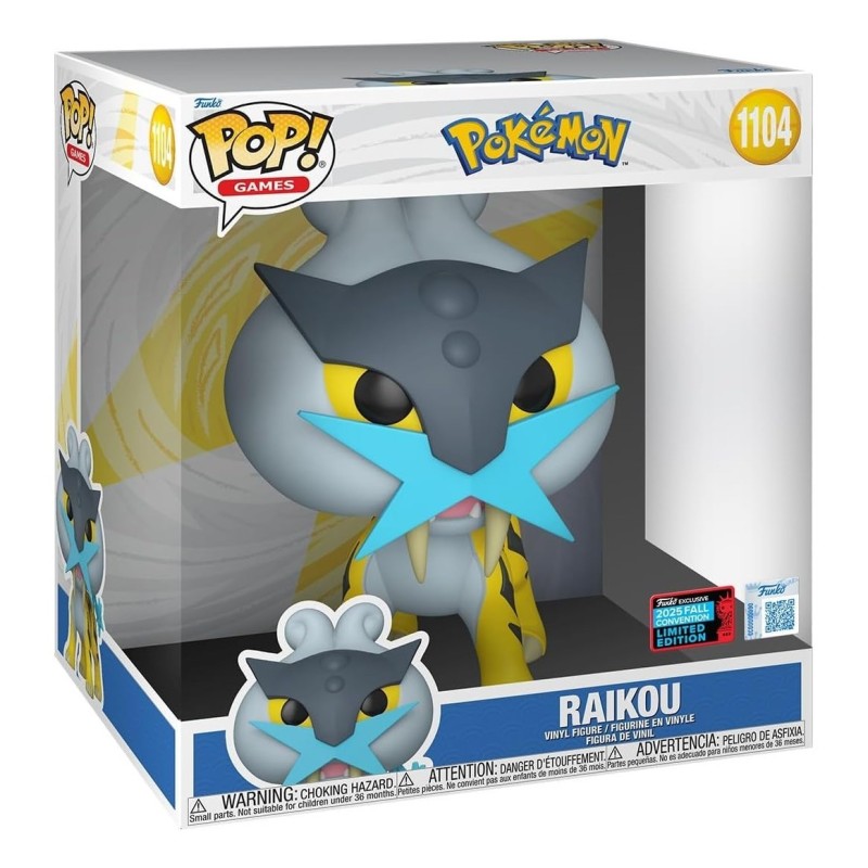 Raikou - Pokemon (1104) - POP Game - Jumbo