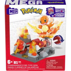 Mega Block - Danse Flammes de Salamèche - Pokemon - Build with Motion