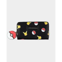 Porte-monnaie - Pokemon - Pikachu PokeBall