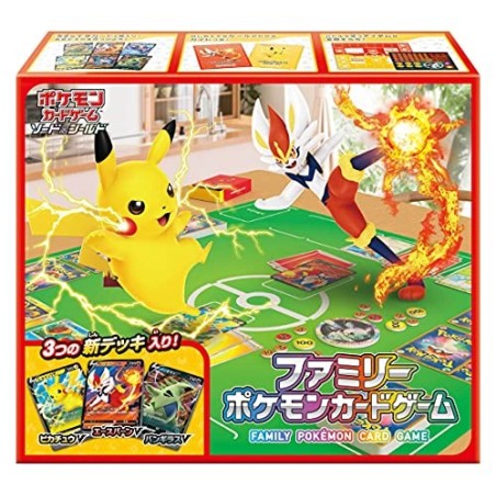 Jeu de carte - triple Versus deck - Pokemon - Sword  Shield - Family