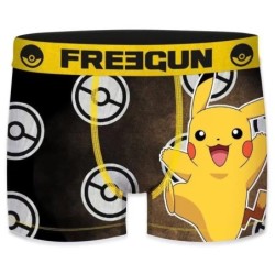 Boxer - Pokemon - Pikachu Pokeballs