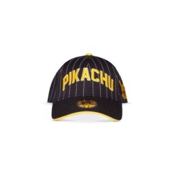Casquette Baseball - Pikachu Baseball Team (Noir) - Pokemon