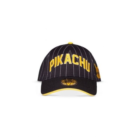 Casquette Baseball - Pikachu Baseball Team (Noir) - Pokemon