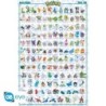 Poster - Hoenn Pokedex FR - Pokemon - Roulé  filmé
