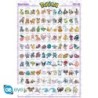 Poster - Sinnoh Pokedex FR - Pokemon  - Roulé  filmé