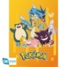Set 2 Chibi Poster - Colourful Characters - Pokemon