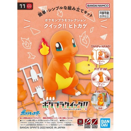 Pokepla Quick - Salamèche (N°11) - Pokemon