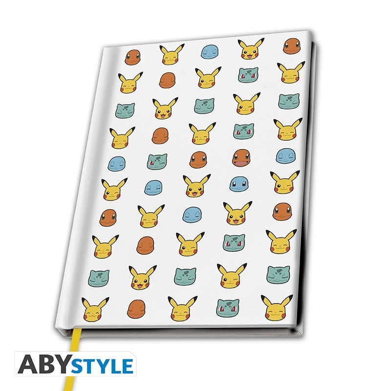 Carnet de Notes - Starters - Pokemon