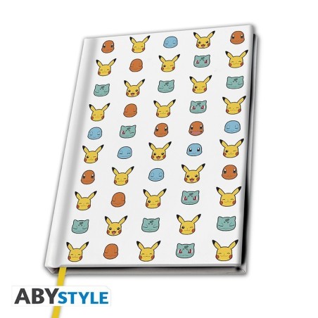 Carnet de Notes - Starters - Pokemon