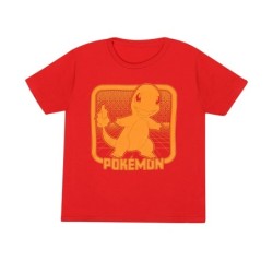 T-shirt - Pokemon - Retro Arcade - Salamèche