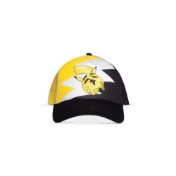 Casquette Baseball - Pikachu Run Away (Noir/Jaune) - Pokemon