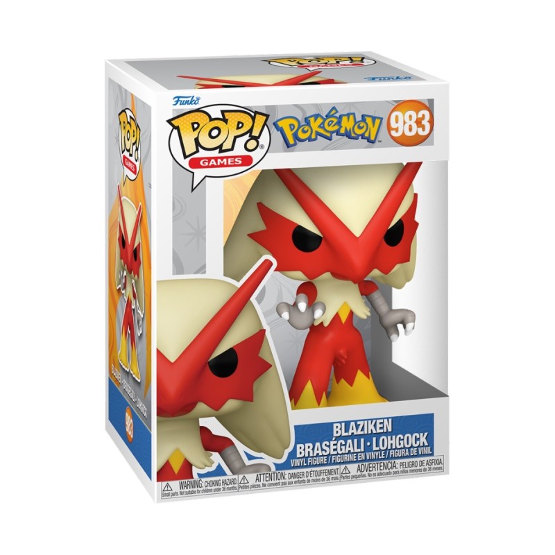Braségali - Pokemon (983) - POP Game