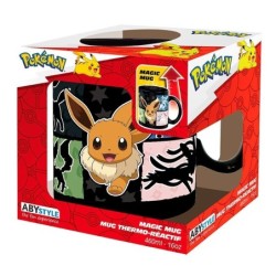 Mug - Thermo Réactif - Evoli évolution - Pokemon