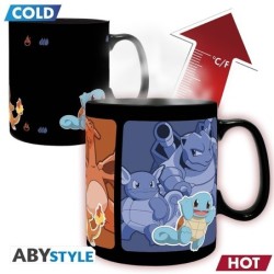 Mug - Thermo Réactif - Starters 1ère Génération Évolution - Pokemon