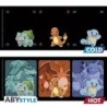 Mug - Thermo Réactif - Starters 1ère Génération Évolution - Pokemon