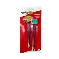 Set de crayons - Pikachu  Bulbizarre - Pokemon