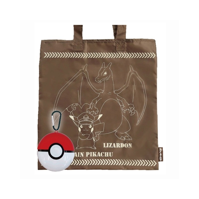 Cabas - StarNylon Totebag in Pokeball Vol.4 - Dracaufeu  Pikachu - Pokemon