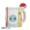 Mug Anse 3D - Starters  Pokeball - Pokemon