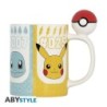 Mug Anse 3D - Starters  Pokeball - Pokemon