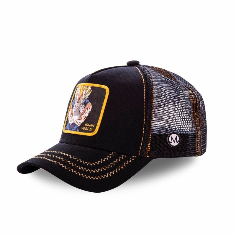 Casquette Trucker - Majin Vegeta (Noir) - Dragon Ball Z