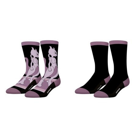 Pack de 2 - Chaussettes - Mewtwo - Pokemon
