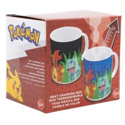 Mug thérmo - Starters  elements - Pokemon