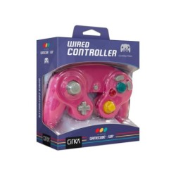 Manette Filaire Bicolore - GameCube  Wii - Rose / Rose Pastel