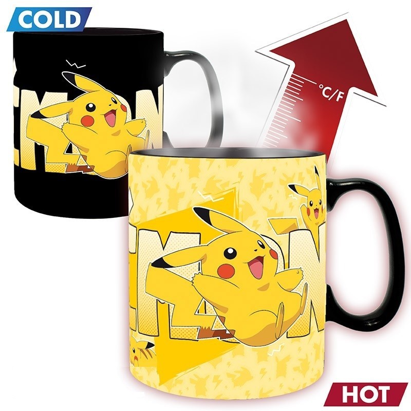 Mug - Thermo Réactif - Pikachu - Pokemon