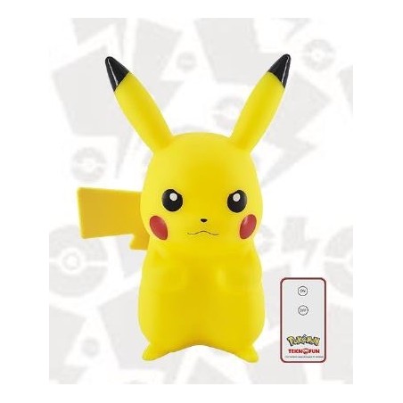 Lampe LED  télécommande - Pikachu - Pokemon