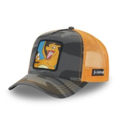 Casquette Trucker - Dracaufeu (Camouflage Noir) - Pokemon