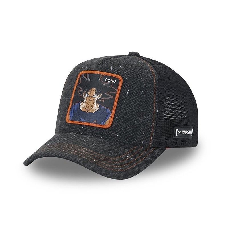 Casquette Trucker Premium - Goku UI Sign (Flanelle Gris) - Dragon Ball Super
