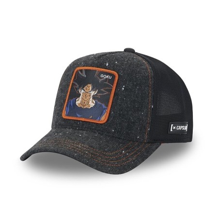 Casquette Trucker Premium - Goku UI Sign (Flanelle Gris) - Dragon Ball Super
